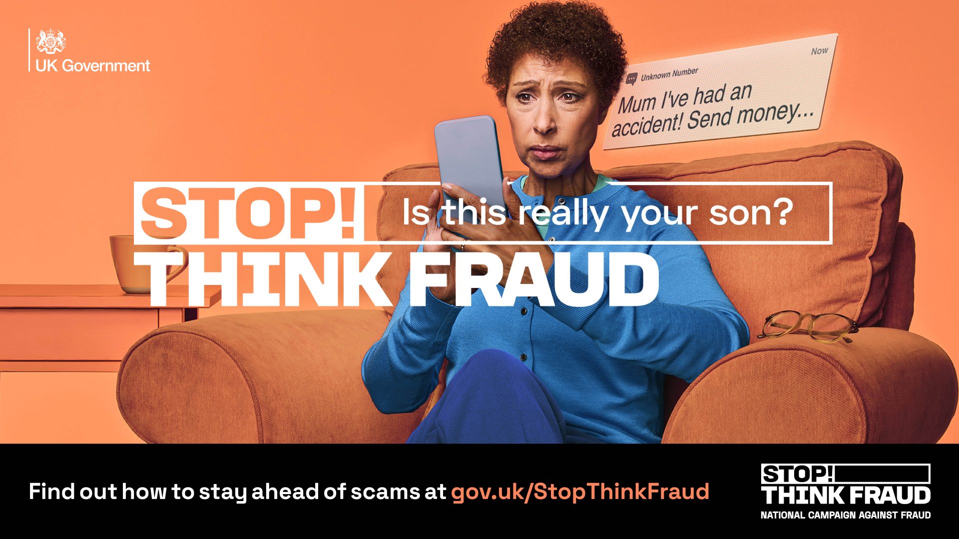 Home Office launches Stop! Think Fraud campaign - Oystercatchers